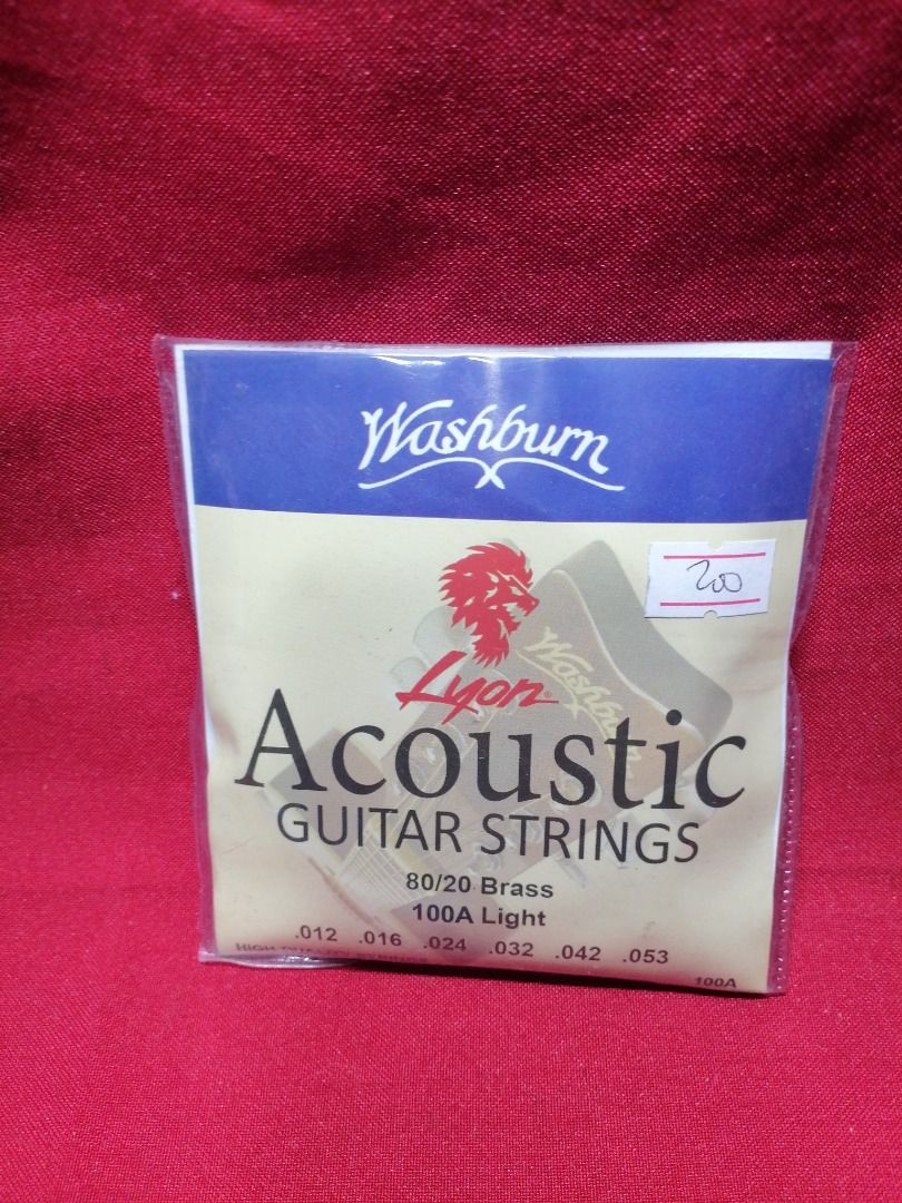 Guitar strings set (Category: Musical Instruments) located in Quezon City. Submitted by newwhale.f1c027 (Listing ID 1394799596, Image 2). Description: P200 set acoustic guitar strings, nylon guitar strings, electric guitar strings Brandnew pick up Lagro fairview Q.C. or via delivery lalamove rider po. Delivery fee sagot po ni buyer.. Pwed din kayo ang mag book ng rider..fb page BSA online store .