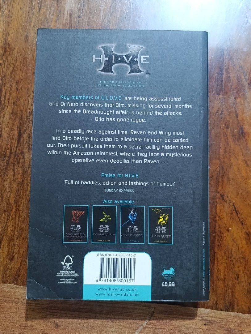 H.I.V.E. 2: Rogue by Mark Walde (Category: Storybooks) located in Bacoor. Submitted by re_vi (Listing ID 1394909426, Image 2). Description: 📦 RFS: - Already read - Decluttering 💸Mode of Payment: Gcash For inquiries, feel free to message me. Thank you!.