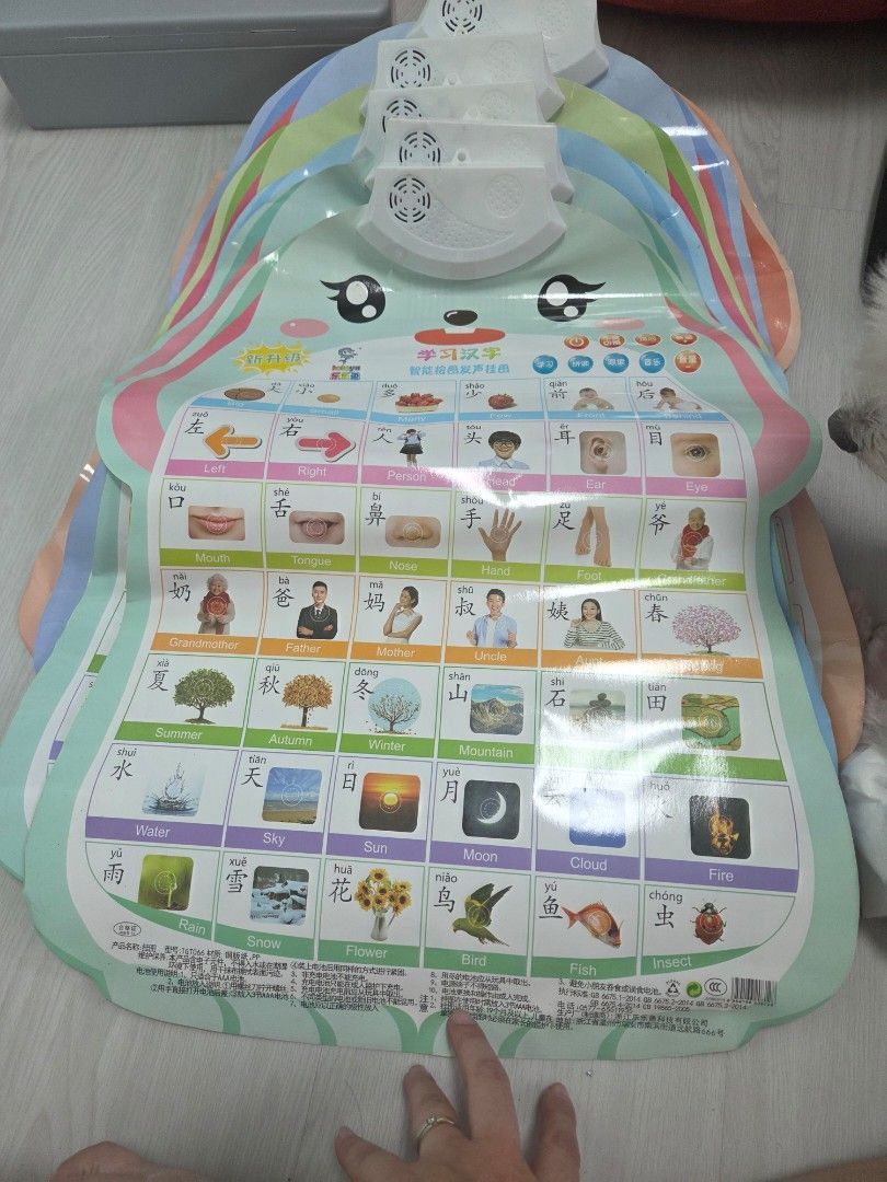 Interactive Educational Learning Mat (Category: Educational & Learning Toys) located in Singapore. Submitted by judky (Listing ID 1394848613, Image 4). Description: - Interactive learning mat for early childhood education. - Features alphabet, numbers, and object themes. - Ready for immediate use. - Battery Required $5 per pc..
