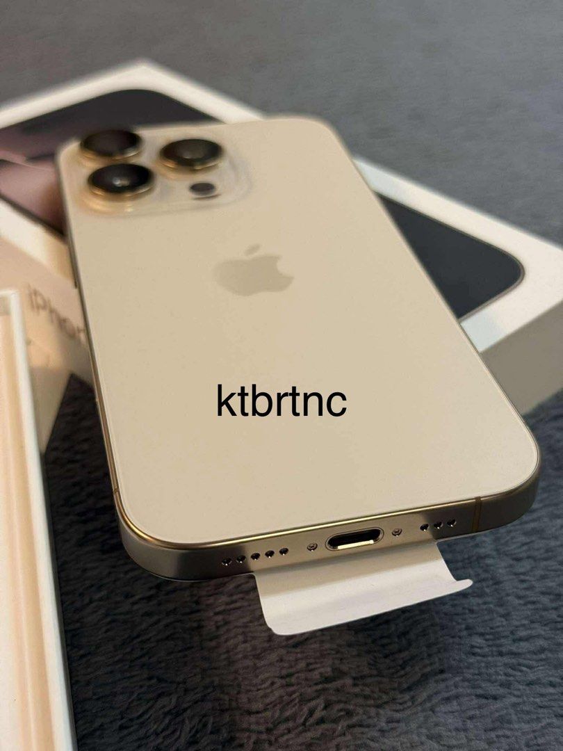 iPhone 16 Pro 128gb Desert Titanium (Category: iPhone 16 Series) located in Cavite. Submitted by katbritani92264 (Listing ID 1394870395, Image 3). Description: For sale 2 weeks old iPhone 16 Pro 128 GB Factory Unlocked Desert Titanium •Brandnew condition •Warranty until August 24, 2026 •100% battery health •11 cycle counts only •Smooth, no dents •Local variant, NTC Approved •WITH RECEIPT FROM BEYOND THE BOX Complete with original box same imei, o