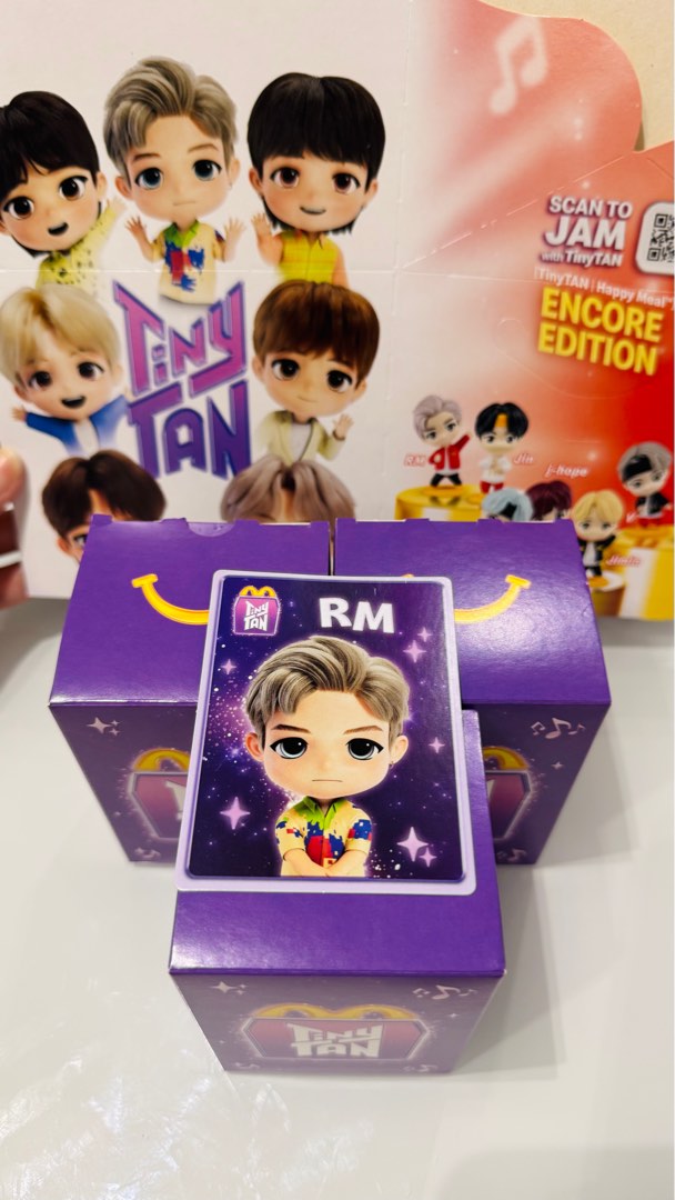 McDonald's Tinytan X BTS 2025 Happy Meal Toys - Encore Edition Sets 8-14 (Music Industry)