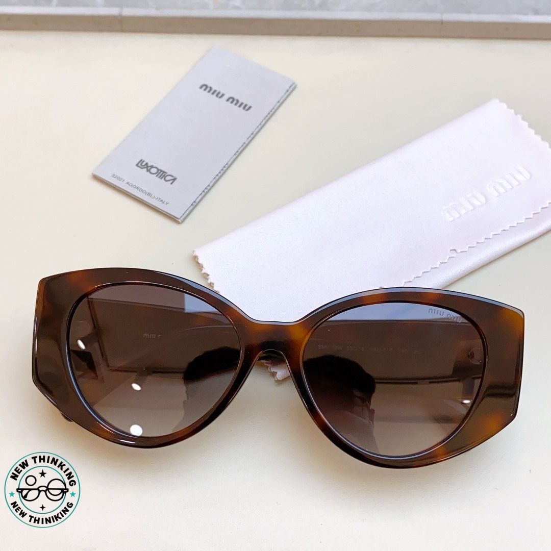 正品 MIUMIU SMU 03W，53口18-140 平光鏡 可配度數眼鏡 近視鏡 漸進鏡片，全港最快 最抵 鏡片服務 全港送貨 2日內寄出 ...