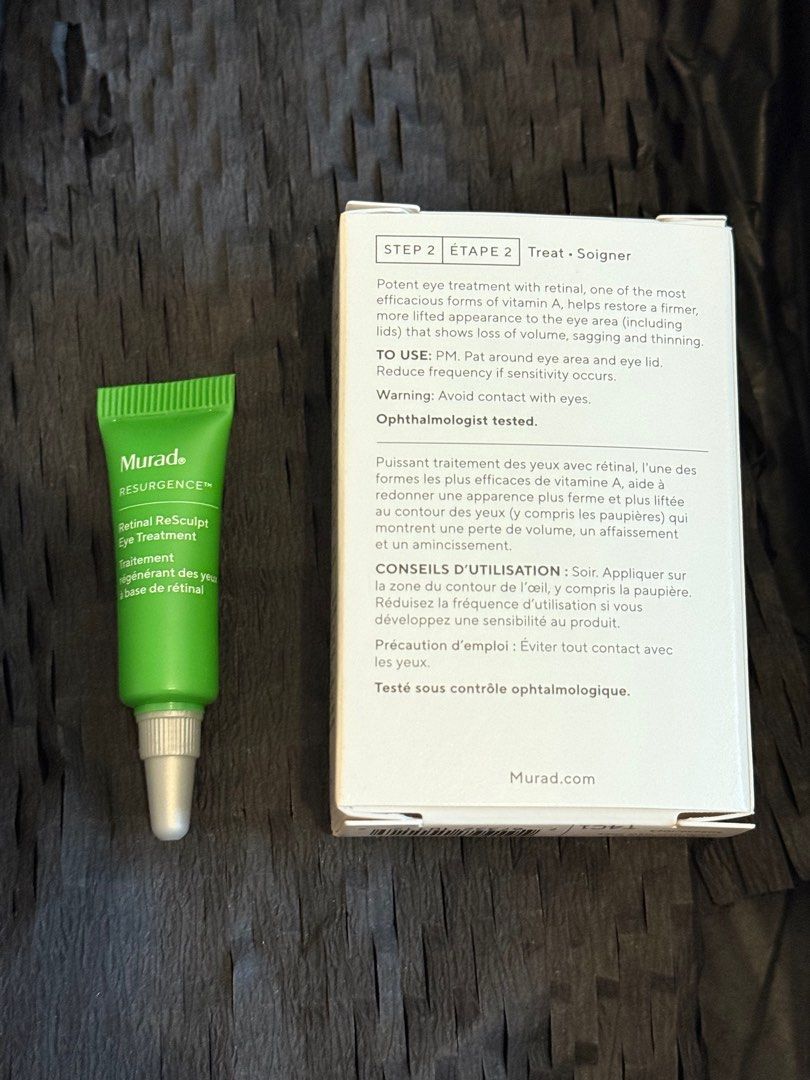 Murad retinal resculpt eye treatment (Category: Face Care) located in Quezon City. Submitted by quirksandcurls (Listing ID 1394954074, Image 3). Description: .