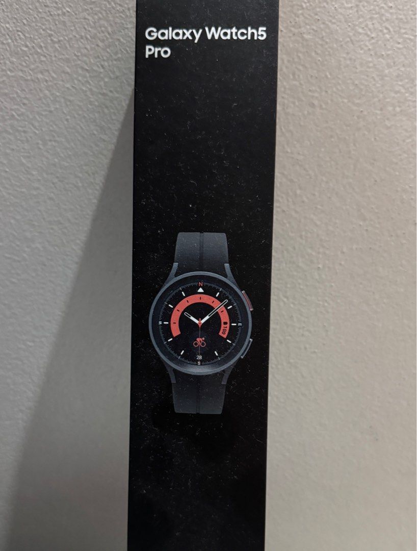 [NEW] Samsung Galaxy Watch5 Pro (Category: Men's Watches) located in Mandaluyong City. Submitted by arabeaaa (Listing ID 1394912681, Image 1). Description: - Brand new - RFS: gift .