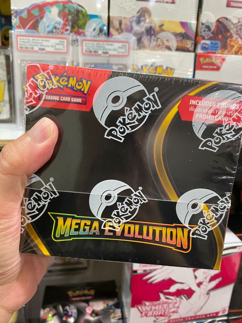 Pokemon Mega Evolution Base Set ME 01 Enhanced Booster Box Free Delivery,  Hobbies & Toys, Toys & Games on Carousell