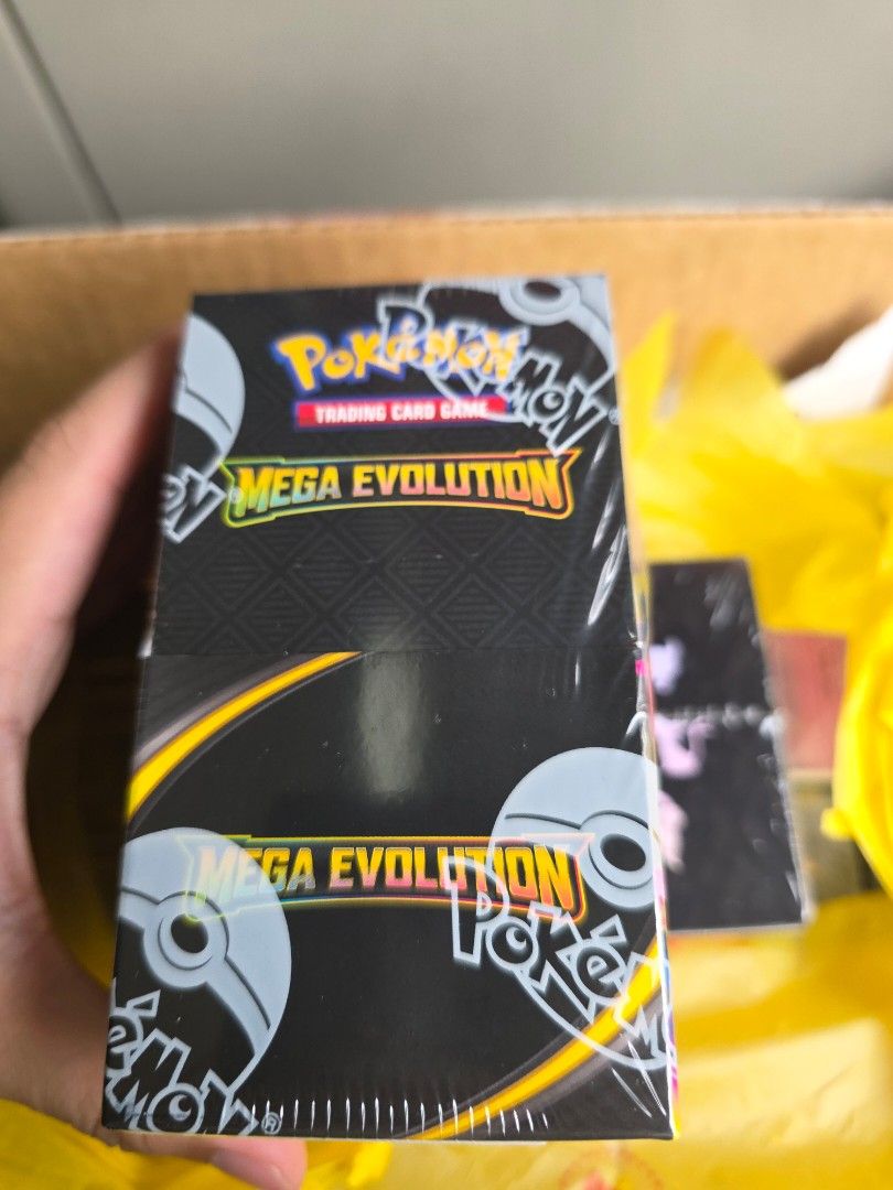 Pokemon TCG Mega Evolution half Booster Box, Hobbies & Toys, Toys & Games  on Carousell