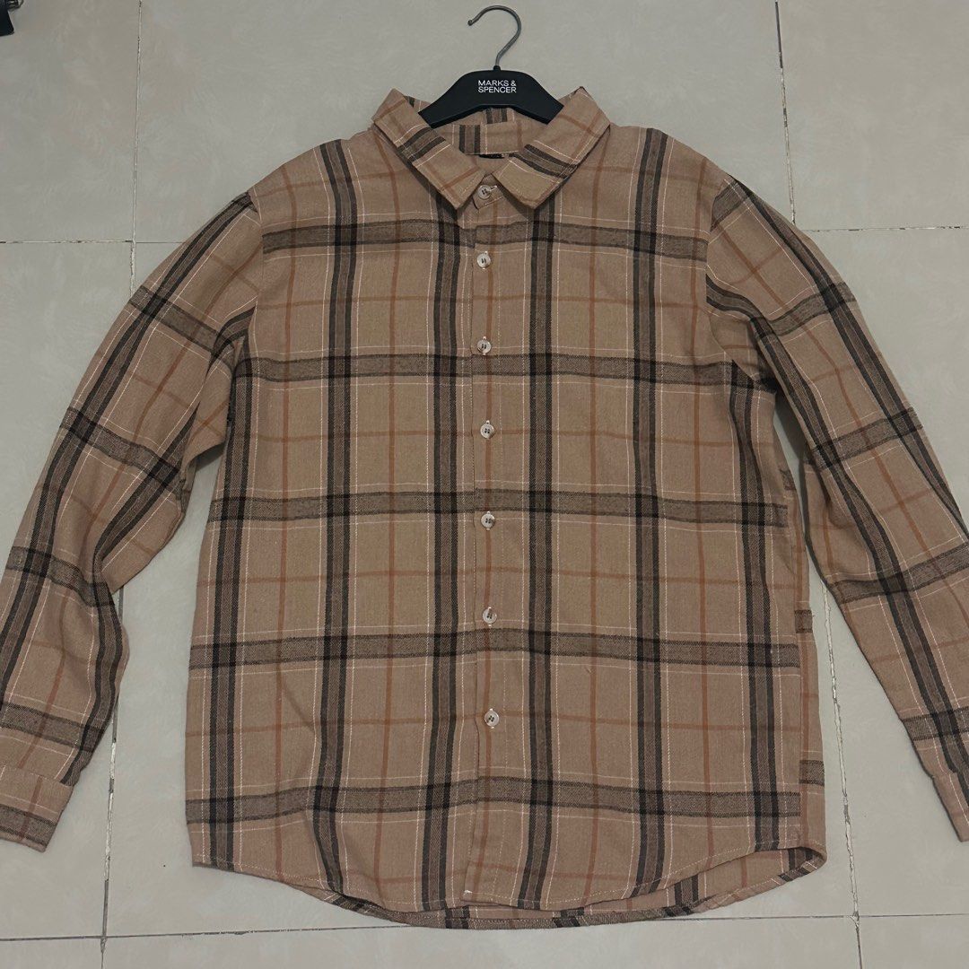 Shein Men Long Sleeve button up shirt (Category: Tshirts & Polo Shirts ) located in Muntinlupa City. Submitted by fixinplum (Listing ID 1394947154, Image 1). Description: SHEIN Men Long Sleeve Button Up Shirt Small 27 in. Length 20 in. Width Mode of Payment: GCASH/BPI/Unionbank Mode of Delivery: Lalamove/J&T Express.
