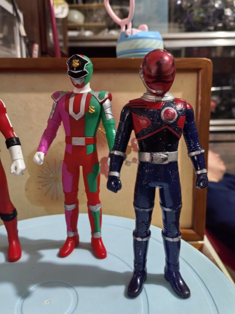 Super Sentai Series Set of 4 (Category: Figurines & Statues) located in Cebu City. Submitted by dudes_villanueva (Listing ID 1394948810, Image 3). Description: Super Sentai Series Material: Soft Vinyl Set of 4 📌In Excellent Condition Height: 6.5 inch.