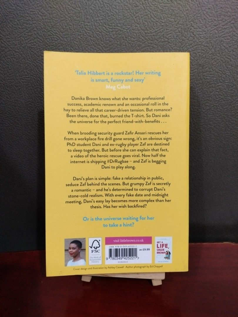 Take A Hint, Dani Brown (Talia Hibbert) (Category: Storybooks) located in Paranaque City. Submitted by _libryan (Listing ID 1394894341, Image 2). Description: Trade paperback in very good condition, with minimal shelf wear and foxing. Payment first via GCash. Delivery via Grab, Lalamove, GGX, or LBC COP. SF will be shouldered by the buyer. . . . Preloved Booksale Fiction Literature Romance Contemporary.