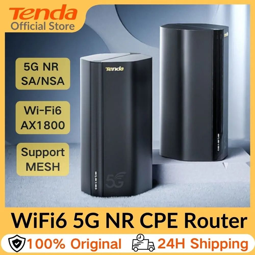 Tenda 5G SIM Router AX1800 Wi-Fi 6 wireless CPE Modem WiFi Hotspot 5G ...