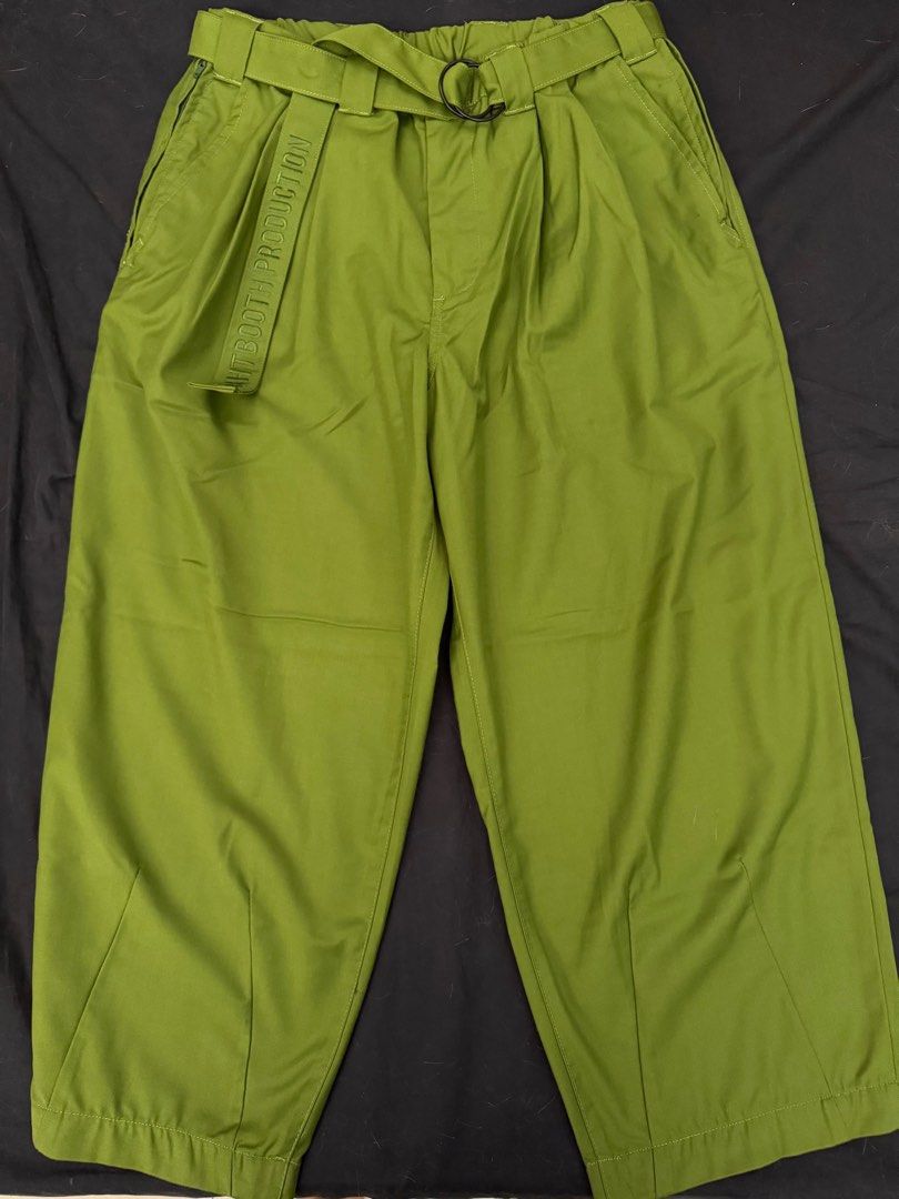 極美品】TIGHTBOOTH BAGGY SLACKS Pickles 緑 最も安い 美品】 TIGHT