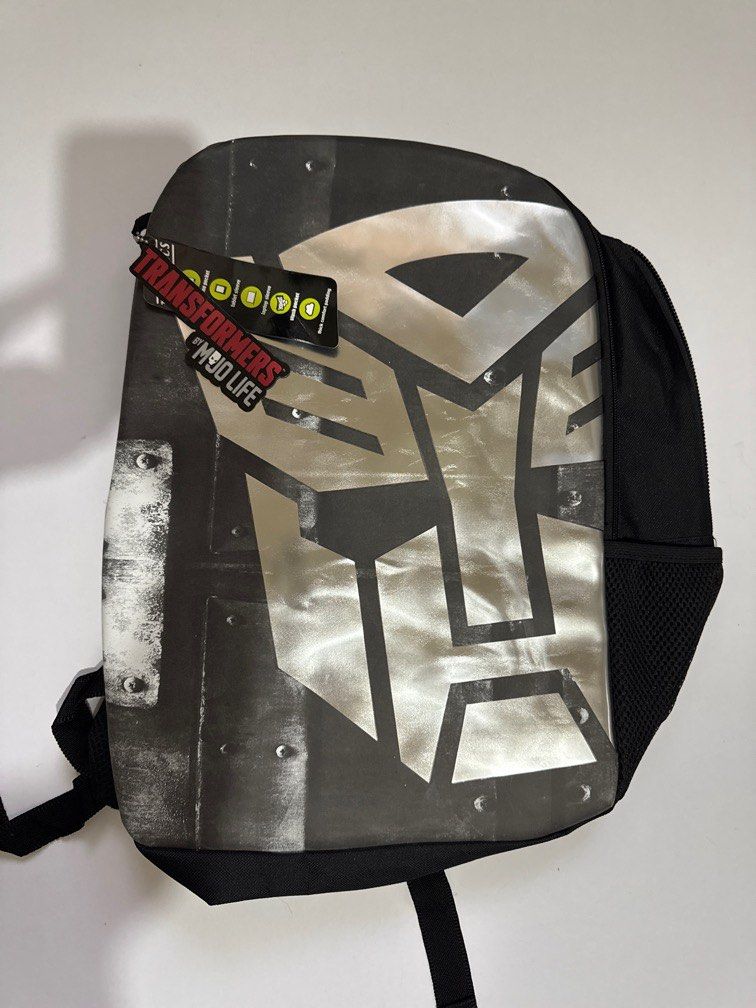 Transformers By Mojo Life Multi purpose Backpack (Category: Backpacks) located in Las Pinas. Submitted by tgbtg_scjshop (Listing ID 1394868831, Image 1). Description: Large capacity With laptop compartment Can be use in school or office Brand new from USA Slightly negotiable.