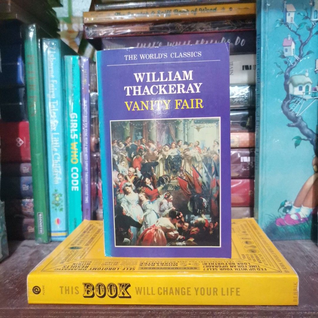 [VINTAGE, 1983] Vanity Fair by William Makepeace Thackeray [authentic] (Category: Storybooks) located in Zamboanga. Submitted by papelatpangarap (Listing ID 1394808071, Image 1). Description: .