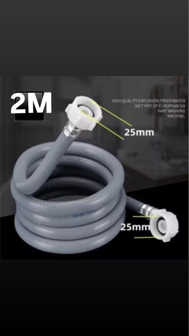 Washing Machine Hose (Category: Hose and Watering Devices) located in Manila. Submitted by decluttify (Listing ID 1394904864, Image 2). Description: Washing Machine Hose RSF: Bought the incorrect hose from shop ee.