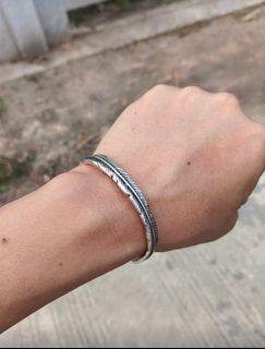 Student Support $100 Silver Feather Bracelet, Great Value with a Surprise64217368134785110