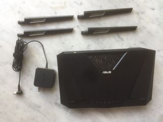 $250 100% Work ASUS AC2600 dual band gigabit router dual-core tri-band Gigabit wireless router extra-strong antenna x 4 signal support mesh distribution (ultra-wide coverage + ultra-strong penetration)64240916482690110