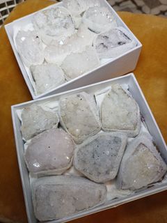 天然白水晶簇迷你桌面擺設64177955510913110