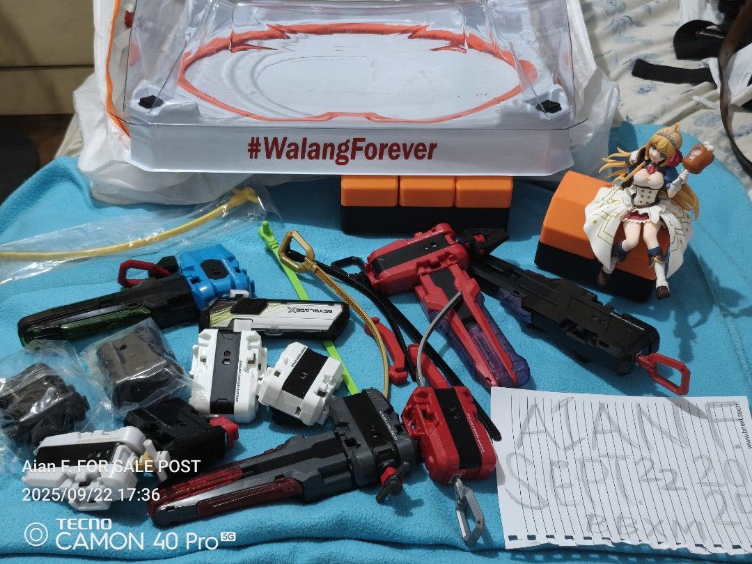 Beyblade X Competitive Deck (Category: Action & Battle Toys) located in Quezon City. Submitted by tahooba (Listing ID 1395141399, Image 3). Description: For sale only. take all BEYBLADE ONLY. NO CODE NO CODE WYSIWYG BBX conditions 9\10 elevate bit unused opened for picture taking battlepass japan region all with box. bankee and japanese. ALL ARE IN PRISTINE CONDITION. PLAYED ALONE AT HOME CAUSE OF WORK SCHEDULE. EVERYTHING IS COMPETITIVE READY. L
