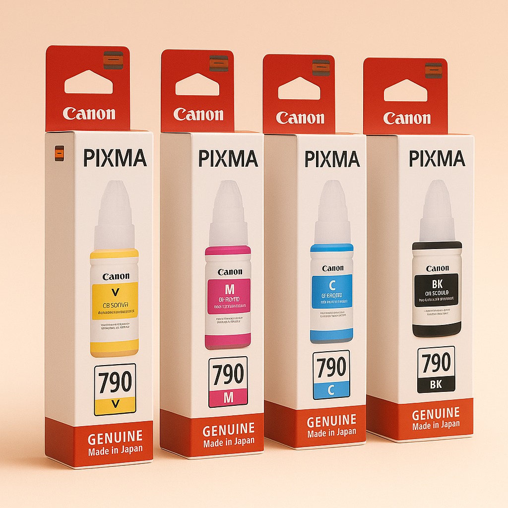 Canon Bottle ink GI-790 PIXMA G1000, G1010, G2000, G2002, G2010, G3000 ...