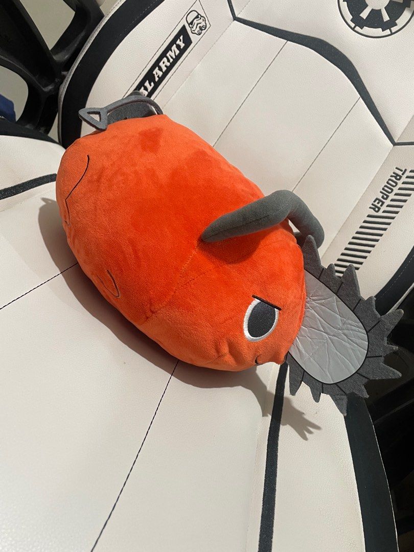 Chainsaw Man Pochita (Banpresto) (Category: Plushies & Soft Toys) located in Mandaluyong City. Submitted by whataboutpao (Listing ID 1395122232, Image 1). Description: Bandpresto Chainsaw Man Pochita Plush Toy Size: 23 cm LOC: Mandaluyong | Taytay MOP: Bank transfer (BPI | BDO).
