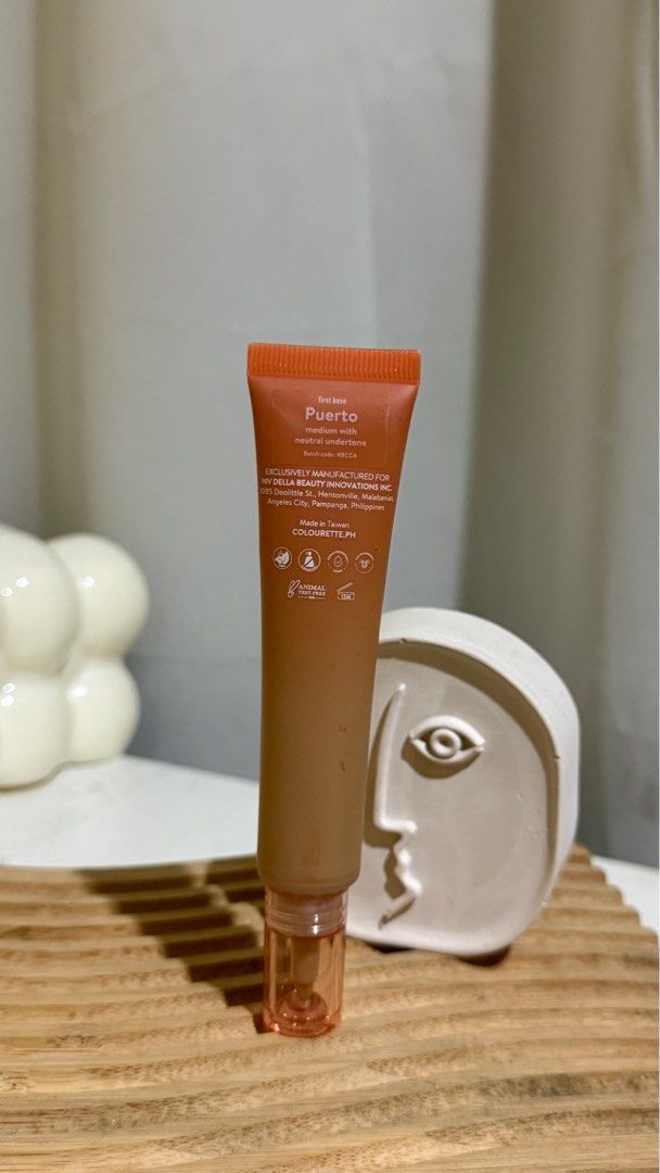 Colourette First Base Everyday Skin Tint - Puerto (Category: Makeup) located in Taguig. Submitted by findswithcece (Listing ID 1395148583, Image 2). Description: Shade: Puerto - 98% product left - Used twice - RFS: not my shade.