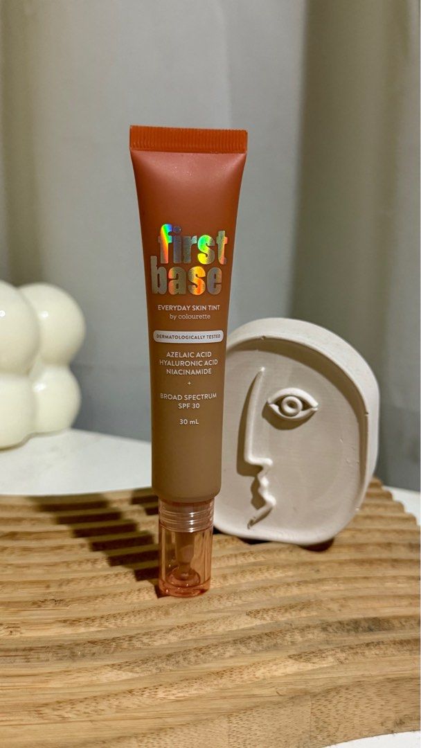 Colourette First Base Everyday Skin Tint - Puerto (Category: Makeup) located in Taguig. Submitted by findswithcece (Listing ID 1395148583, Image 1). Description: Shade: Puerto - 98% product left - Used twice - RFS: not my shade.