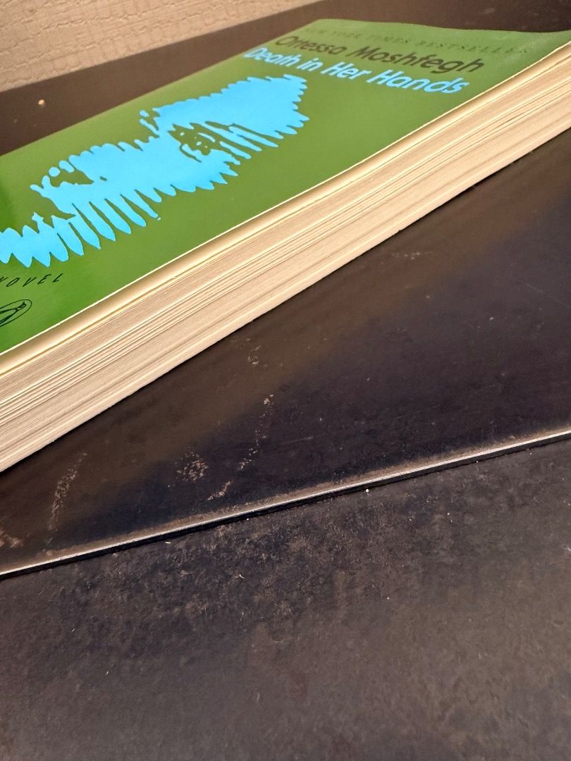 Death in Her Hands by Ottessa Moshfegh (Category: Storybooks) located in Manila. Submitted by grv112 (Listing ID 1395027730, Image 3). Description: - Death in Her Hands by Ottessa Moshfegh - New York Times Bestseller Barely used book - spine in tact. Minor whitening at the cover. No dog marking on pages. Clean pages no marks .