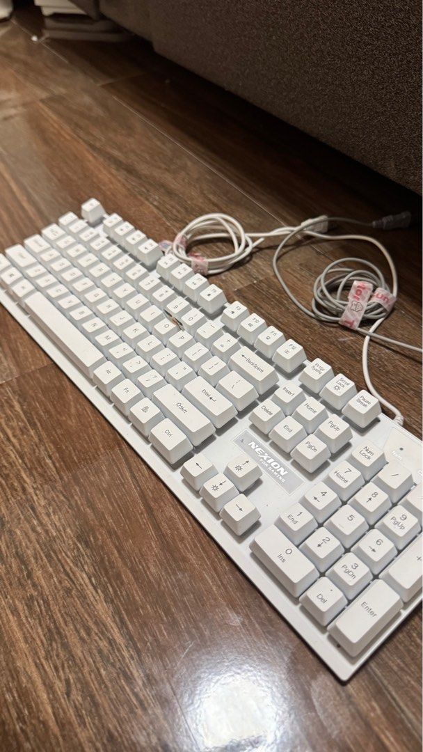 Gk140 Gaming Keyboard and Mouse control (Category: Computer Keyboard) located in Cainta. Submitted by treah (Listing ID 1395082435, Image 2). Description: Gk140 Gaming Keyboard and Mouse combo -usb wired -ergonomic design -soft touch keypads -membrane only, not mechanical -used once GUMAGANA PA reason for selling: hindi na ginagamit.