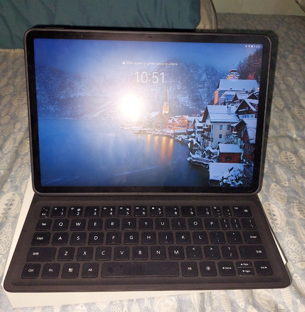 Huawei MatePad 11.5" Paper Matte Edition (Category: Android) located in Manila. Submitted by mpxlive (Listing ID 1395017085, Image 2). Description: Specs: 11.5” Display 8GB RAM + 256GB Storage 7700 mAh (Fast Charging) Camera - 13MP back, 8MP front 4 Stereo Speakers - Great for watching videos and movies Wi-Fi Only Inclusions: Tablet + Huawei Magnetic Keyboard Charging Cable and Adaptor *No pen included Bought June 2024 at Huawei SM East Ortigas. 
