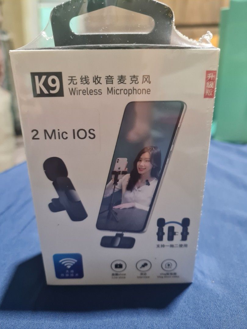 K9 Wireless Microphone for iPhone