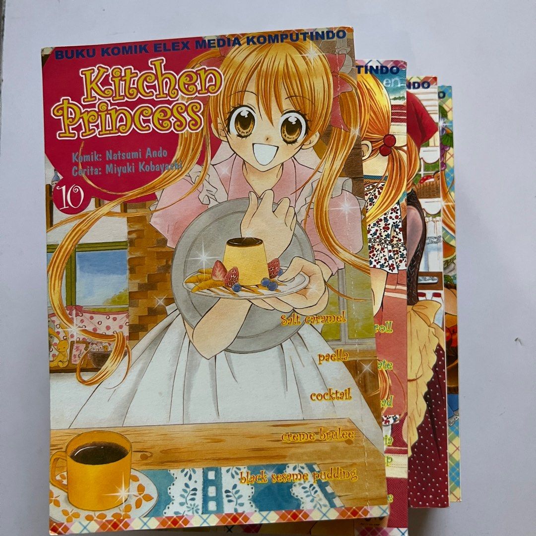 Kitchen Princess vol 1-10 komik, Buku & Alat Tulis, Komik dan Manga di ...