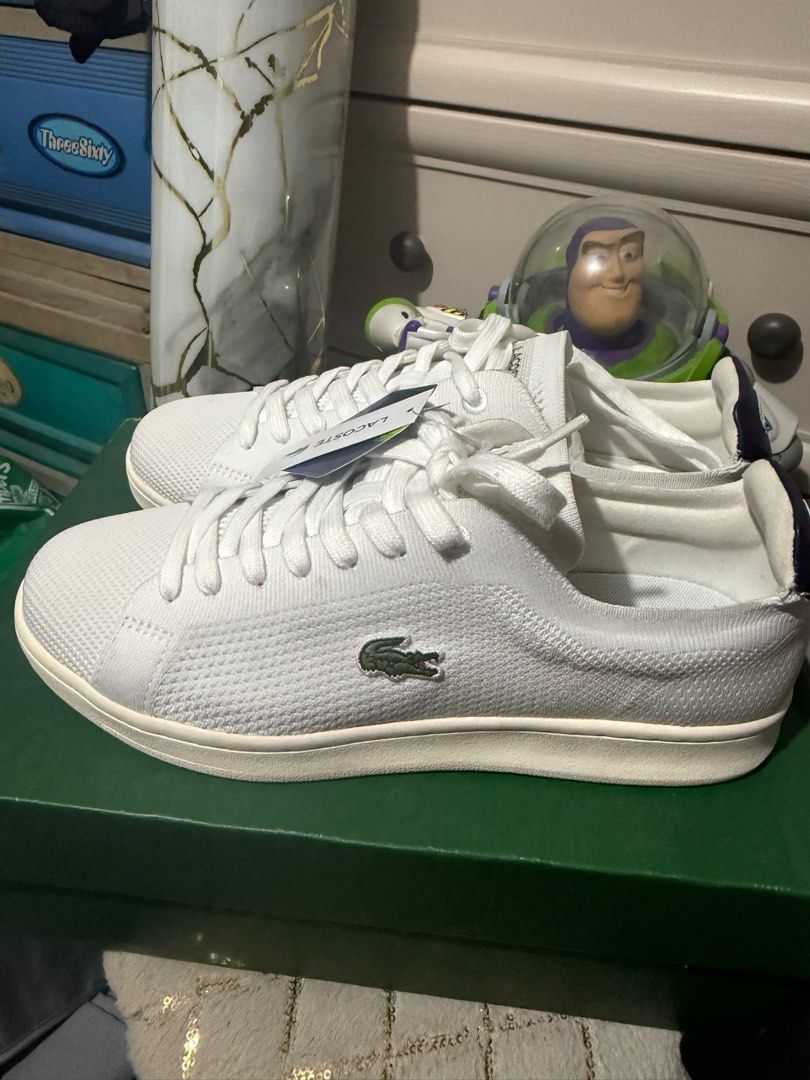 Lacoste Shoes (Category: Sneakers & Footwear) located in Binangonan. Submitted by joshylicious (Listing ID 1395045957, Image 2). Description: Nag kamali ng bili wrong size.