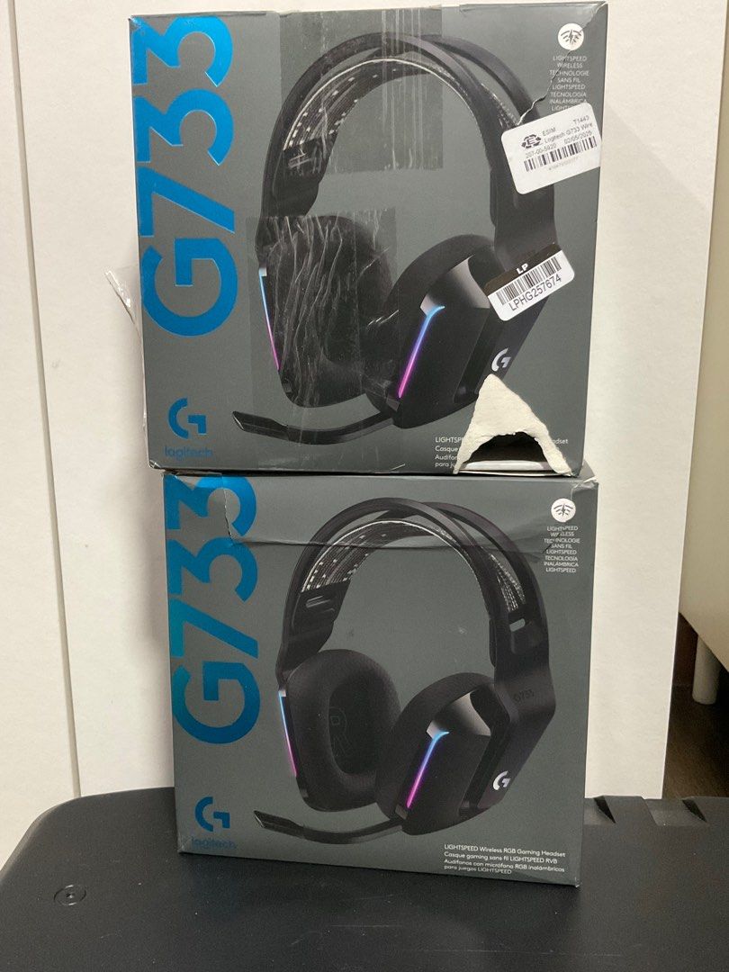 LOGITECH G733 (Category: Headphones & Headsets) located in Manila. Submitted by 2025.gadgetspot (Listing ID 1385445997, Image 1). Description: FS/LFB (Logitech G733) orig price: 5,846 authentic from LOGITECH US. selling for different price, depends on the physical condition. ALL ISSUES FROM FACTORY DEFECT. STOCK 1 - 3,800 (fixed price) (honest issue) may scratch sa left ear overall good as new STOCK 2 (SOLD) - BOTH ARE WITH COMPLETE ACCESSORIES &