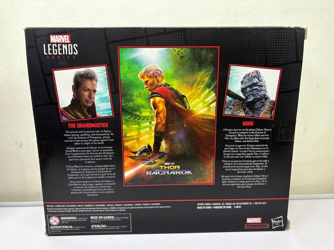 Marvel Studios Thor Ragnarok THE GRANDMASTER & KORG (Category: Figurines & Statues) located in Quezon City. Submitted by treshermanasonlineshoppe (Listing ID 1391525747, Image 3). Description: 📌 Please Read Before Messaging: I appreciate serious buyers only. ❗ No lowballers – prices are already reasonable. ❗ No excessive questions – if you’re not ready to buy, please don’t waste time. ❗ All photos are posted – kindly refrain from asking for more