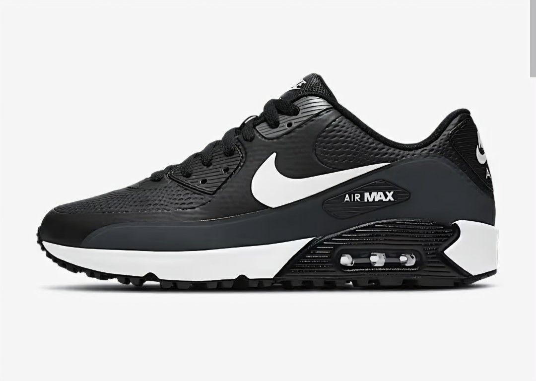Nike Air Max 90 Black and White (Category: Sneakers) located in Mandaluyong City. Submitted by kunigpicks (Listing ID 1395049135, Image 1). Description: Condition: 7/10 (outer bakbak due to storage, but interior is in good condition Payment via: Maya/Gcash/Bank Transfer Nike Air Max 90 sneakers in black and white. Features the iconic Air Max design with visible air unit. Includes the Nike logo on the side and "Air Max" branding on the heel. Size 