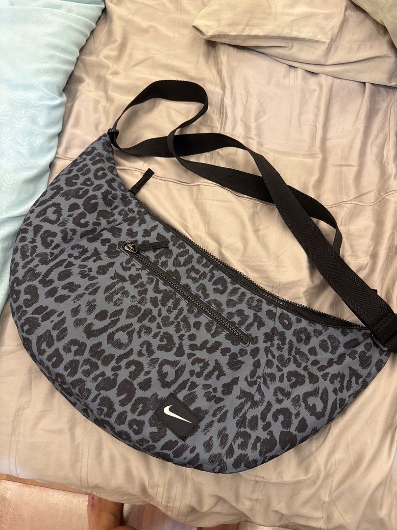 nike leopard print bag
