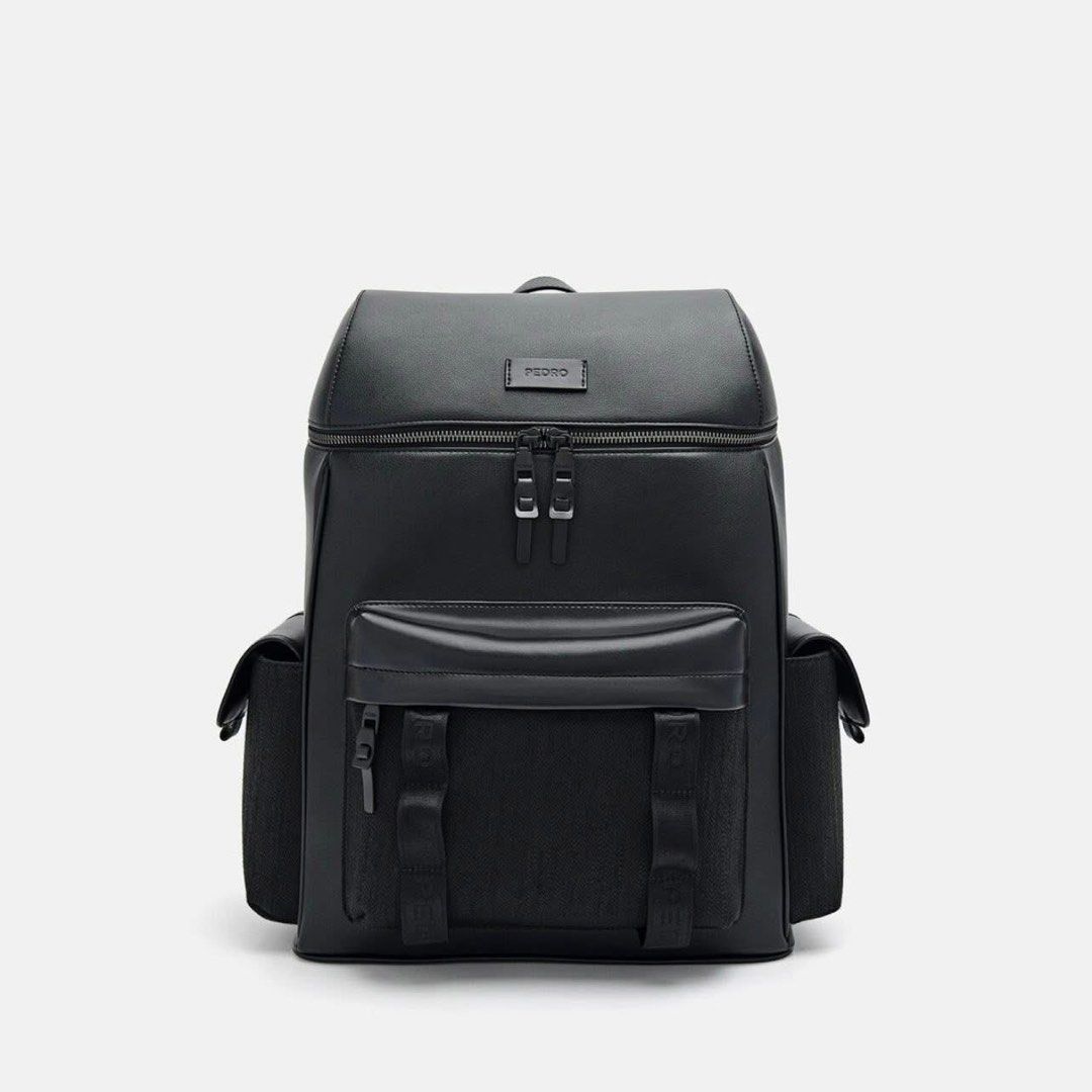 Pedro Backpack for Men (Category: Backpacks) located in Pasig City. Submitted by ff.ph (Listing ID 1394976680, Image 1). Description: Unisex Available in 2 colors Size 16x12x6.5 inches Can fit 2 laptops Spacious Limited stocks .