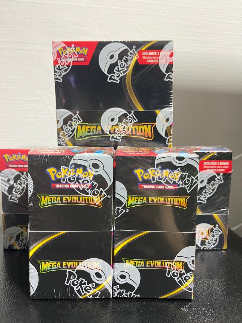 mega evolutions half booster box Pokemon Mega Evolution Half Booster Box (18 Packs) — EternaCards main image 0