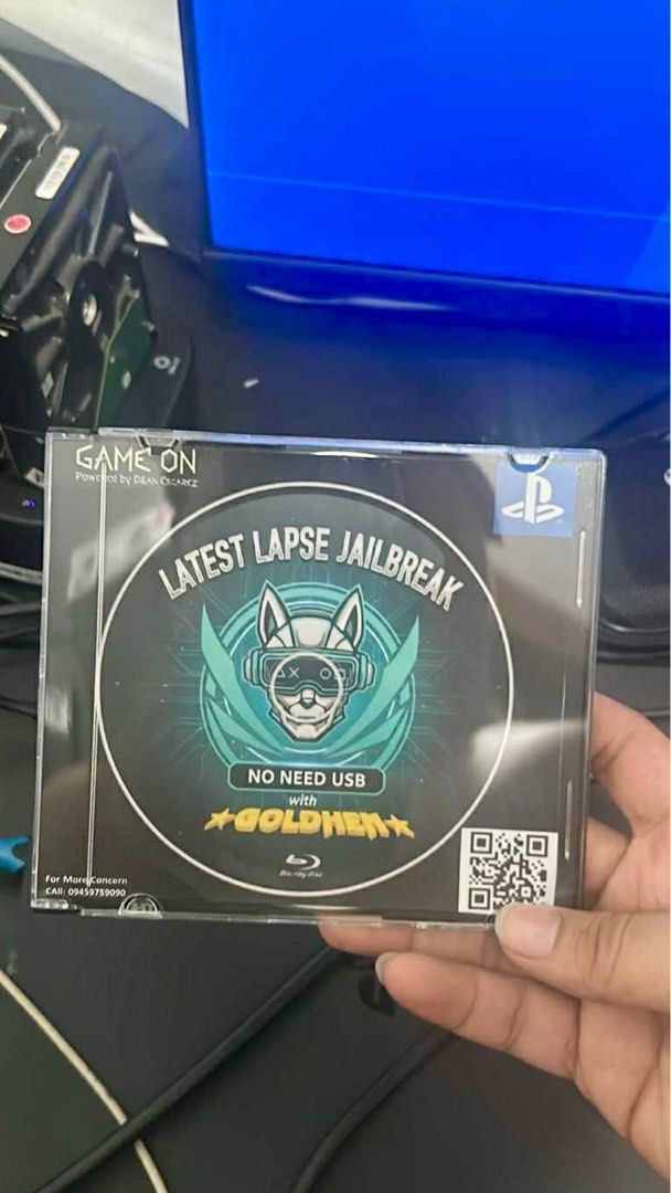 PS4 Jailbreak GoldHEN (Category: PlayStation) located in Angeles City. Submitted by josho13 (Listing ID 1395090232, Image 3). Description: - PS4 Jailbreak Disc with GoldHEN - Supports firmware 12.02 and below - No USB required - Compatible with PS4 slim,phat and pro -Games installation is also available.