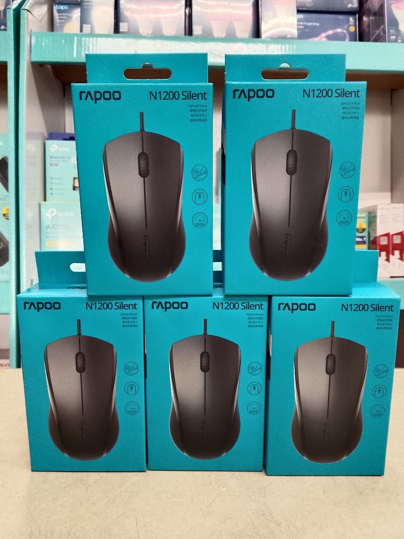 Rapoo N100 Wired Optical USB Mouse Black Rapoo N100 Wired Optical USB Mouse White (Category: Mouse & Mousepads) located in Pasig City. Submitted by technofuseofficial (Listing ID 1395057480, Image 1). Description: Rapoo N100 Wired Optical USB Mouse Black-180 Rapoo N100 Wired Optical USB Mouse White-180 *Sold Separately* Brand New and Original Items Store Location: 4F Unit 402, 604 Shaw Boulevard, Barangay Kapitolyo, Pasig City Same Day Delivery: 