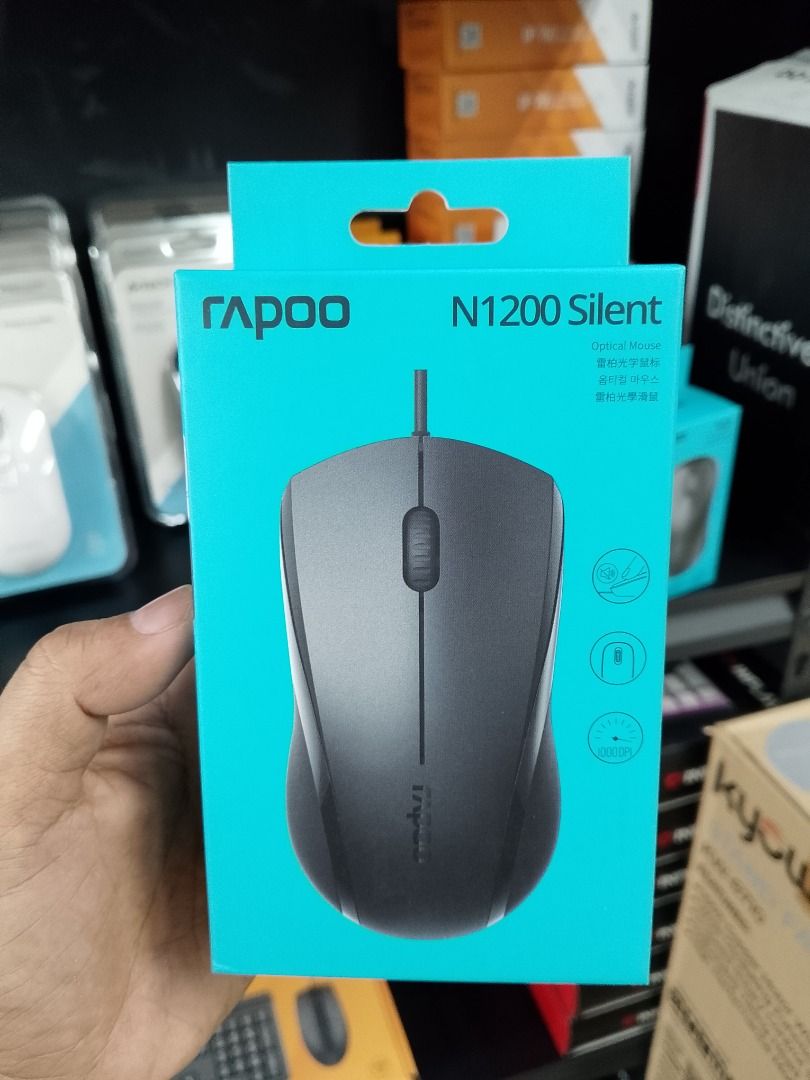 Rapoo N100 Wired Optical USB Mouse Black Rapoo N100 Wired Optical USB Mouse White (Category: Mouse & Mousepads) located in Pasig City. Submitted by technofuseofficial (Listing ID 1395057480, Image 2). Description: Rapoo N100 Wired Optical USB Mouse Black-180 Rapoo N100 Wired Optical USB Mouse White-180 *Sold Separately* Brand New and Original Items Store Location: 4F Unit 402, 604 Shaw Boulevard, Barangay Kapitolyo, Pasig City Same Day Delivery: 