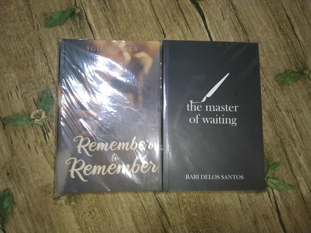 Remember to Remember & The Master of Waiting (Category: Storybooks) located in Mangaldan. Submitted by jshopcorner (Listing ID 1395017069, Image 1). Description: - Two books for sale: "Remember to Remember" by Fgirl Winter and "The Master of Waiting" by Bari Delos Santos. - Both books are brand new. - Still in original plastic wrapping. - Ideal for book collectors..
