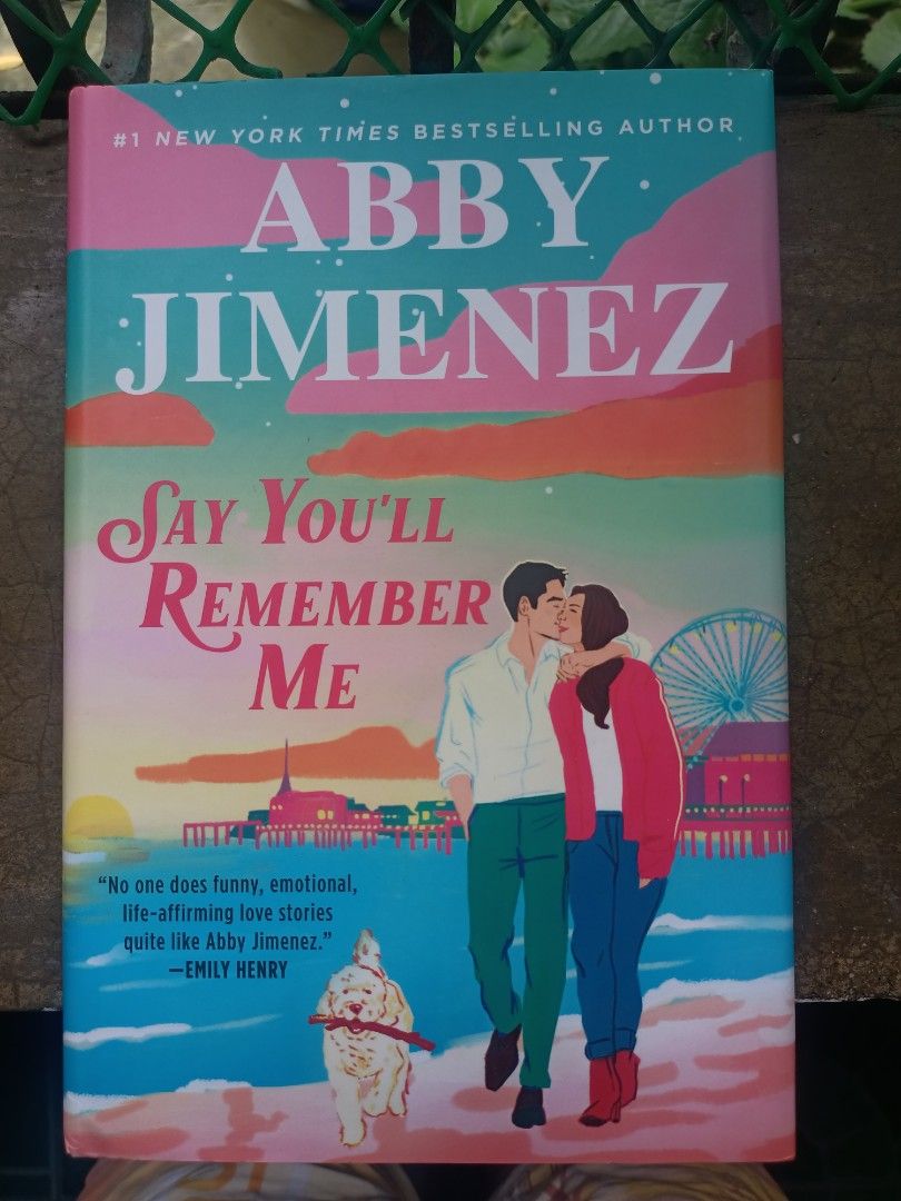 Say You'll Remember Me by Abby Jimenez (Hardbound) (Category: Storybooks) located in Mabalacat. Submitted by kiwikloset (Listing ID 1395029398, Image 1). Description: Say You'll Remember Me by Abby Jimenez (Hardbound) for 1,300 + sf (J&T) MOP: Gcash or BPI.