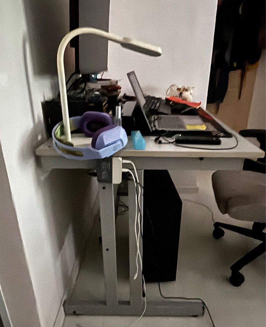 Sitoca computer/ study table (Category: Tables & Sets) located in Singapore. Submitted by lazypot (Listing ID 1395039403, Image 3). Description: Well-used computer desk that has serve me well since Covid and still have alot of life. Sitoca desks are known for their durability so the wear and tear is minimum. Desk is clean up and ready to go. Size is L120cm x D70cm x H75cm. The model i had is 602LG Please arrange your own transportation like lalam