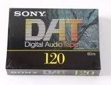 Sony DAT 120 Digital Audio Tape (Category: Soundbars, Speakers & Amplifiers) located in Pasay City. Submitted by avxcenter-14601 (Listing ID 1394676495, Image 1). Description: - Sony DAT 120 Digital Audio Tape - Designed for digital audio recording - 60m recording length - New and unused - Features Sony brand and DAT label.