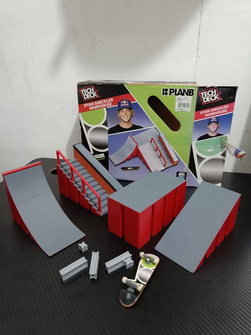 Tech Deck (Category: Action & Battle Toys) located in Caloocan City. Submitted by than-9 (Listing ID 1395023755, Image 3). Description: Tech Deck Ryan Sheckler WareHouse Plan B Professional Model.
