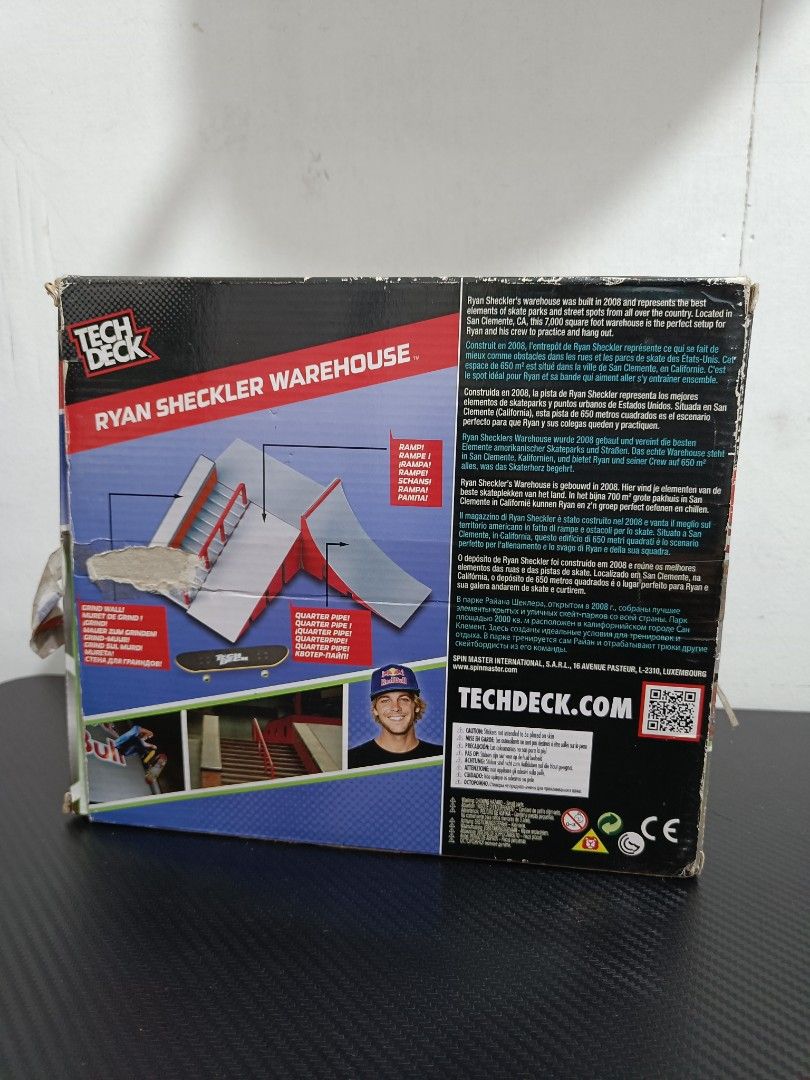 Tech Deck (Category: Action & Battle Toys) located in Caloocan City. Submitted by than-9 (Listing ID 1395023755, Image 2). Description: Tech Deck Ryan Sheckler WareHouse Plan B Professional Model.
