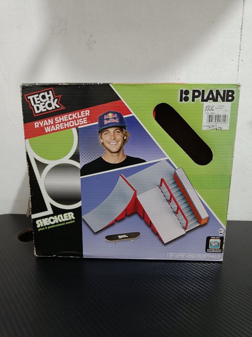 Tech Deck (Category: Action & Battle Toys) located in Caloocan City. Submitted by than-9 (Listing ID 1395023755, Image 1). Description: Tech Deck Ryan Sheckler WareHouse Plan B Professional Model.