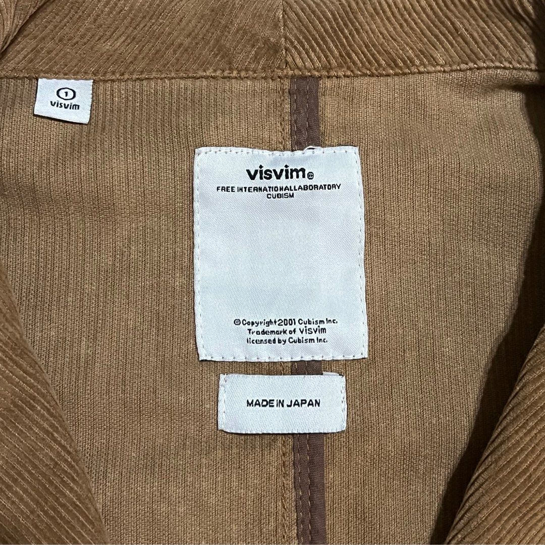 Visvim Japan Corduroy Jacket (Category: Coats, Jackets and Outerwear) located in Dinalupihan. Submitted by hell.thrift (Listing ID 1394984291, Image 3). Description: Visvim jacket cords Size-1 20x26 Issue stain on the neck part very minimal browse to see photo.