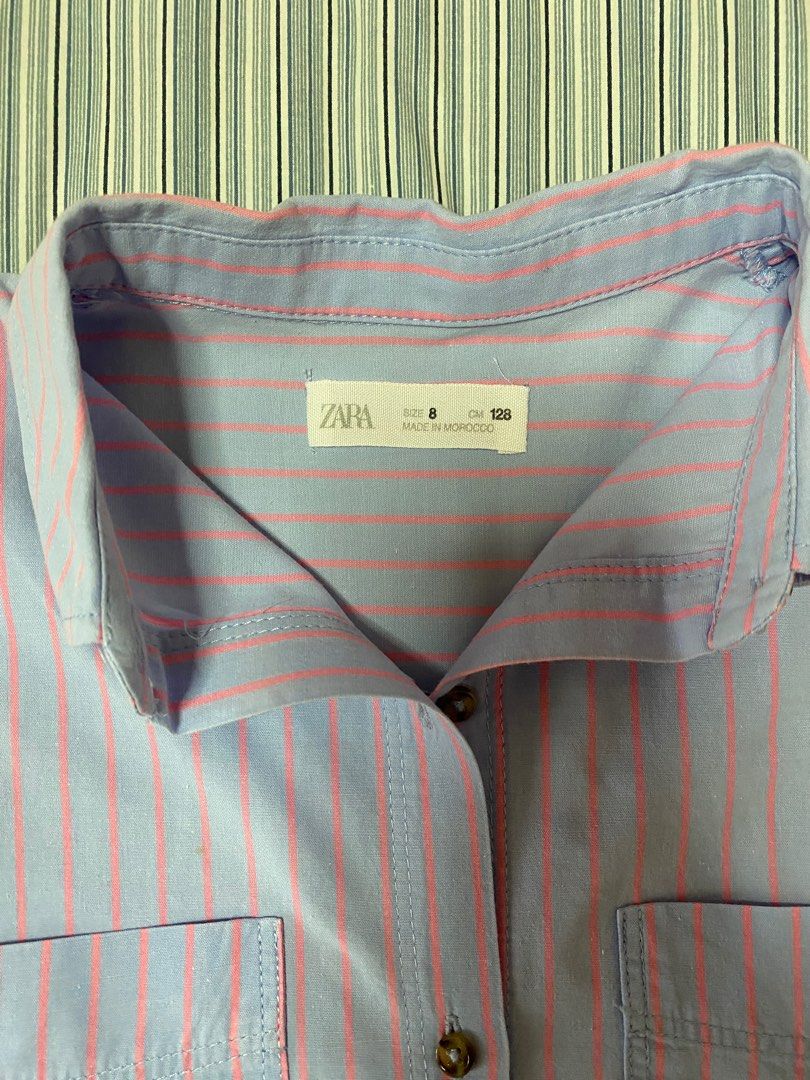 Zara Long Sleeves for Kids (Category: Babies & Kids Fashion) located in Mandaluyong City. Submitted by fancycloset (Listing ID 1395060424, Image 3). Description: 🔸 Excellent Used condition 🔸 way better appreciated in person ☺️ 🔸 Size S (fits 3-4Y) 🔸length: 19 inches 🔸width: 21 inches 🔸Arms: 14 inches.